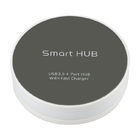 Fast Charging Smart Round Adapter 4 Ports USB HUB
