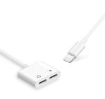 Universal 2 In 1 Audio RoHS Lightning Adapter Cable
