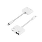 2 In 1 Apple Iphone Female Port Lightning Adapter Cable