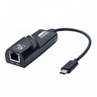 Notebook RJ45 Ethernet ABS USB 3.1 Type C Lan Adapter