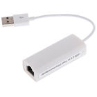 White Network Card Micro Usb To Rj45 Ethernet Adapter