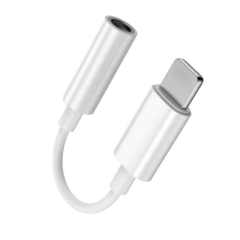 3.5mm Aux Headphone Jack 8.0CM Lightning Adapter Cable
