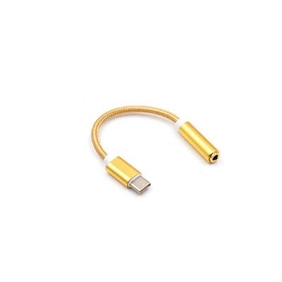 회전 가능한 3.5mm 헤드폰 잭 USB C 여성 어댑터